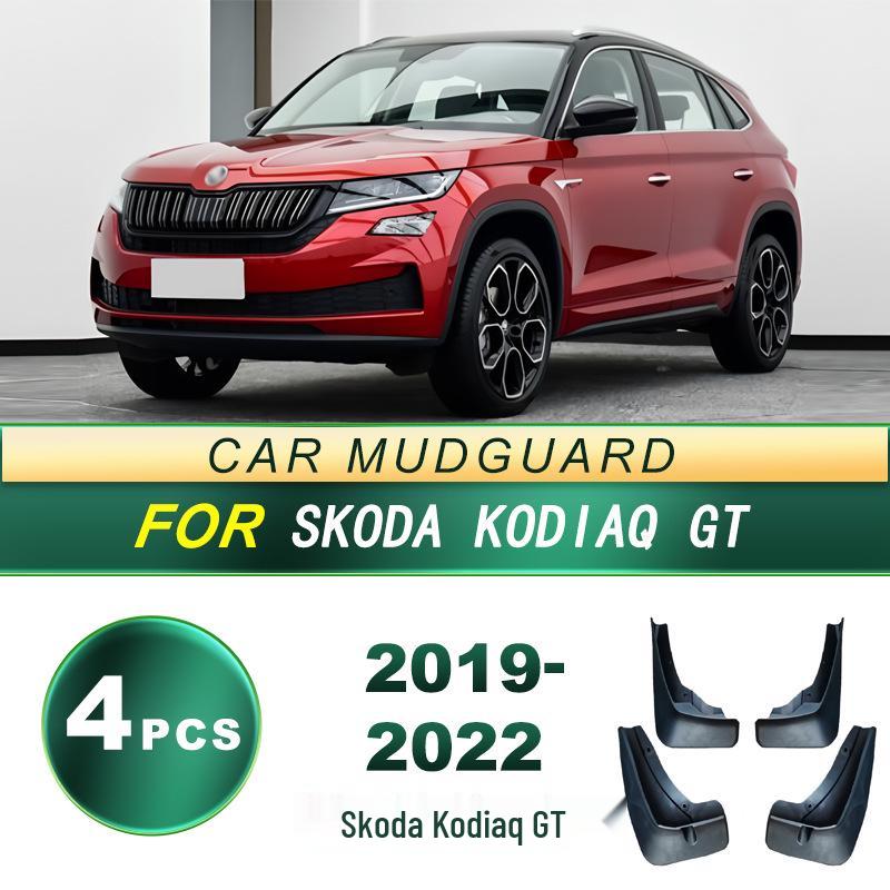 Soft Rubber Mud Flaps for 2019-2022 Skoda Kodiaq GT