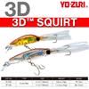 YO-ZURI Salt Lure 3D Squat Floating 190mm (Gold Red)