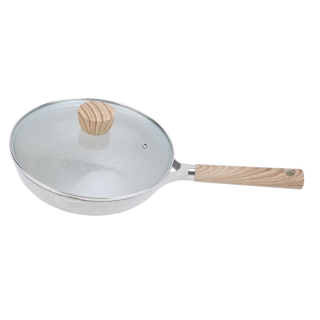 24cm Maifan Stone Frying Pan Professional Prevents Stick Easy Cleaning Efficient Even Heating Cookin