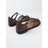 Women S Flat Roman Sandals Summer Breathable Hollow Out Vintage Style