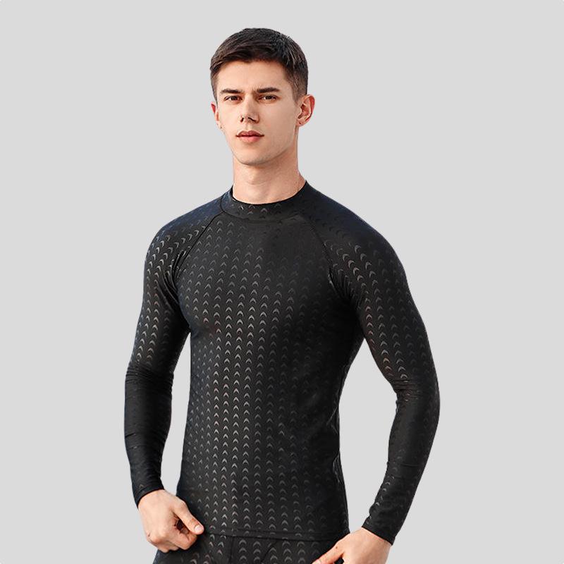 Herren Schnelltrocknende Wasserdichte Badehose - Enganliegende Fünf-Punkt-Bademode