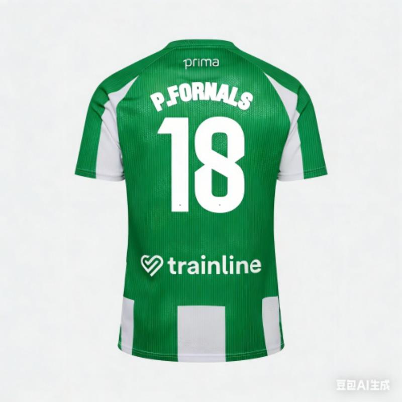 2026 Real Betis Leisure Outdoor Sports Fast Drying Breathable Adult and Children's Same Style Football T-shirt - Parent Child