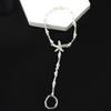 1 Pcs Women Summer Fashion Decor Accessories Pearl Barefoot Sandal Beach Wedding Foot Anklet Fashion Gifts Casual Occasion