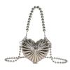 Chic Street Style Mini Heart Bag For Women Trendy Shoulder Crossbody Handbag