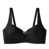 Women Seamless Wireless Push Up Gathering Side Support Comfortable Bra