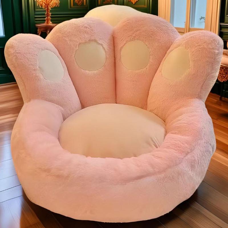 Cat Paw Floor Cushion - Tatami Lazy Sofa for Bedroom or Bay Window