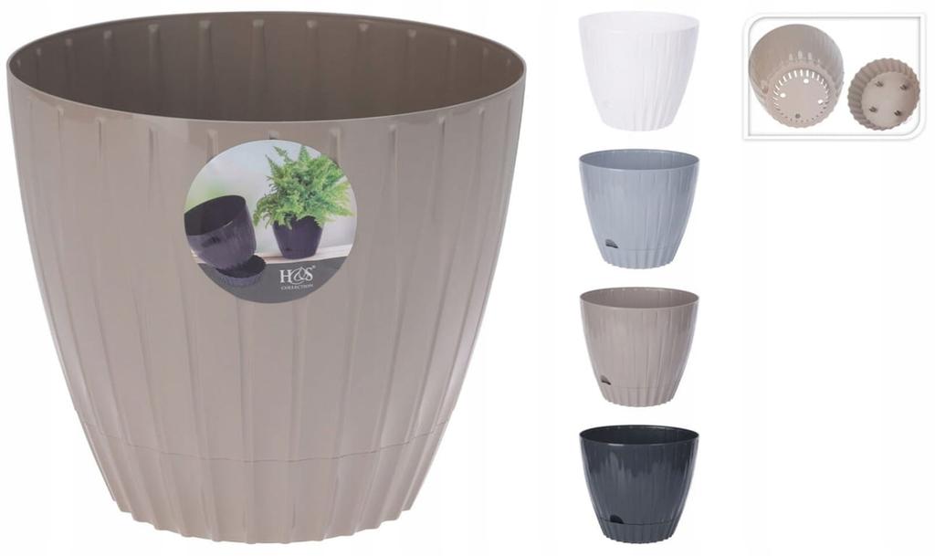 Flowerpot cover 145x13cm Stylish and practical with a removable bottom