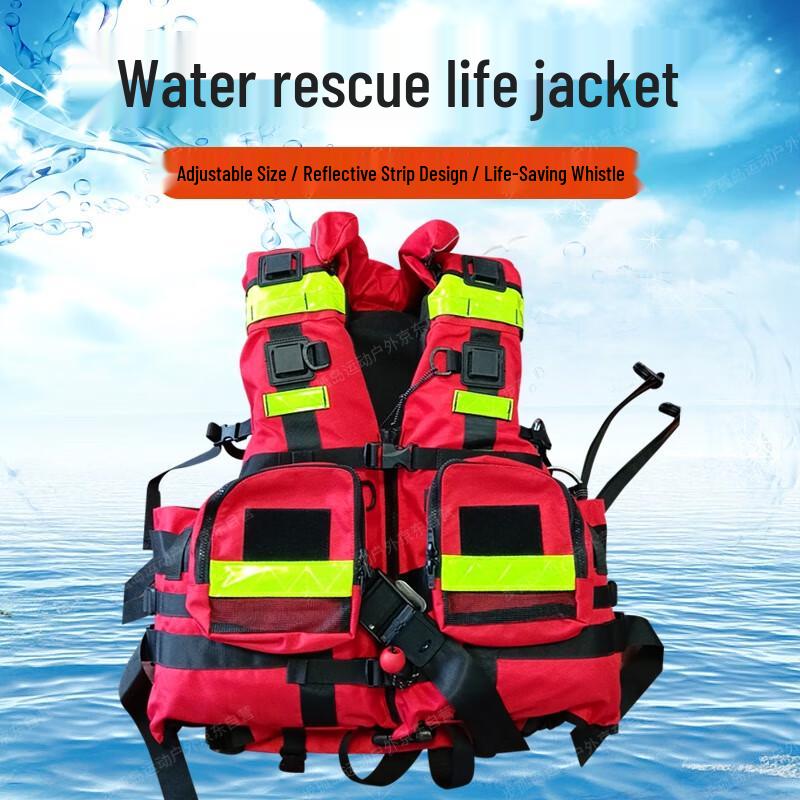 Heavy-Duty Rapid Water Rescue Life Vest