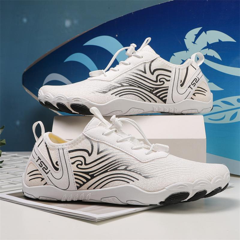 2025 Outdoor Creek Walking Shoes Anti-cut Beach Shoes Women's Non-slip Wading Shoes Amphibious Five-finger Diving Shoes Fitness Shoes