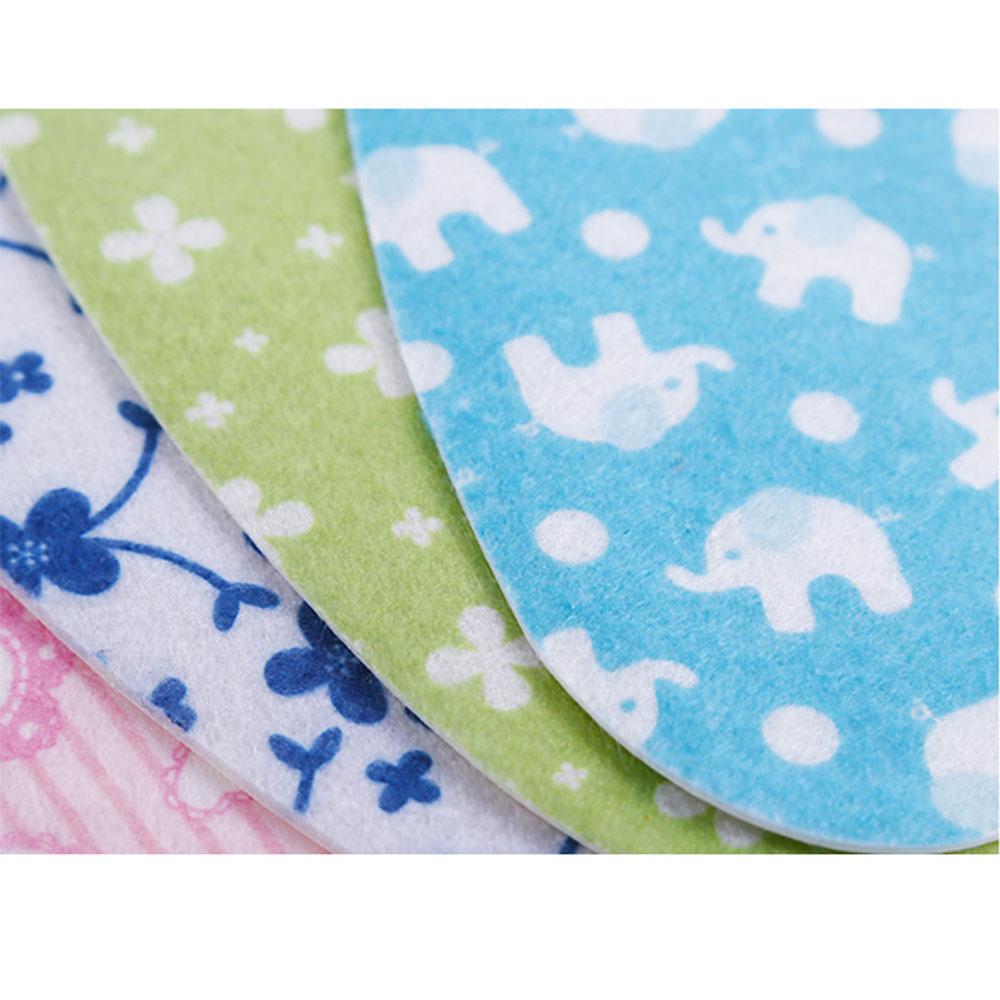 Silicone World 1 Pair Reusable Warm Toilet Seat Filling Washable Bathroom Mat Seat Cover Thick Cartoon Sticky Toilet Cushion