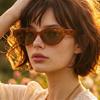 Adije Auren (Brick-Brown) Rv1044 Men'S & Women'S Sunglasses Uv Protection