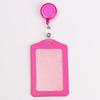 Women Man Bank Credit ID Card Holders Bus Identity Badge Protector Cover Bus Card Covers with Retractable Reel Office Supply