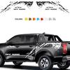 Pickup Trunk Side Decals Stickers For GWM Poer Pao Wingle Great Wall Truck Mudslinger Side Vinyl Decor Cover Auto Accessories
