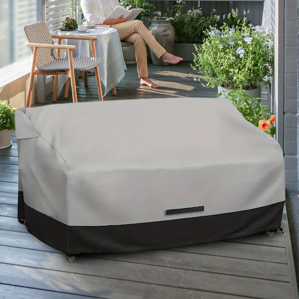 Furniture Cover,Waterproof 2-Seater Sofa Cover,Outdoor Patio Seater Covers Waterproof Garden Protective Covers UV-Resistant