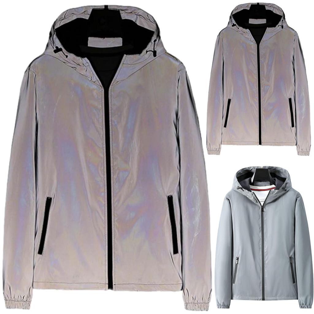 Pánské letní lehké a jednobarevné outdoorové volné oblečení velkých velikostí s ochranou proti slunci, nepromokavá větrovka