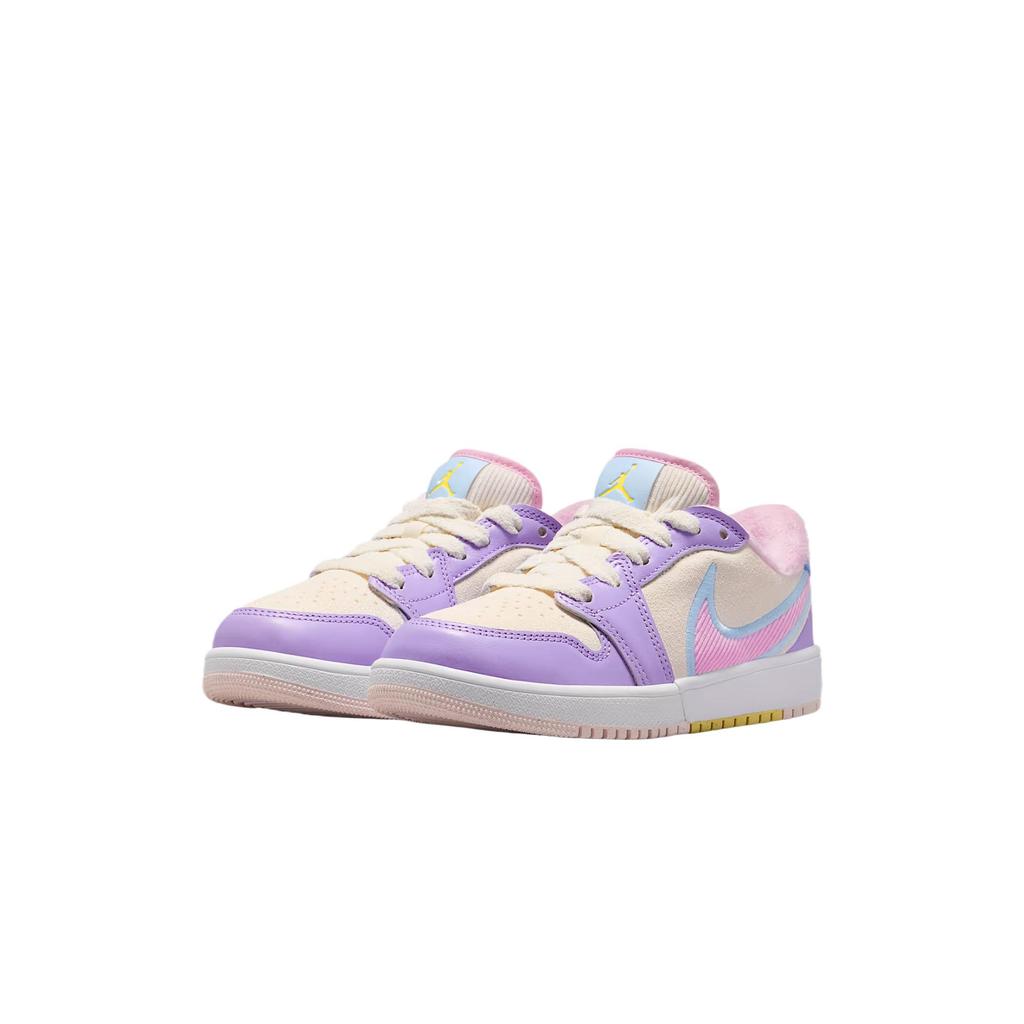 Air Jordan 1 Low RM GS Sail Pink Hydrangeas Kids Sneakers IM6668-161