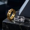 Shiny Crystal Zircon Double Cross Rings For Women Micro Paved CZ Copper Wedding Finger Ring Romantic Promise Luxury Jewelry Gift