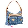 Louis Vuitton Fabric One Shoulder Handbag Extra Large Women's Blue M27329