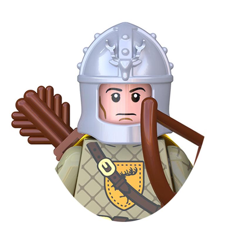 Hot Movies Building Blocks Accessories Power King Archer Games Model Assembly White Walkers Night's Watch Mini Figures