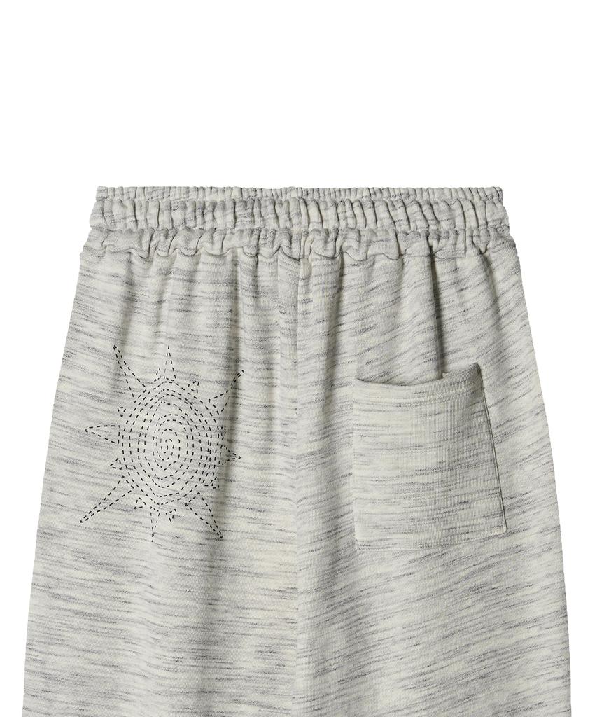 FREEMARIO Sun Logo Wide Training Pants [White]