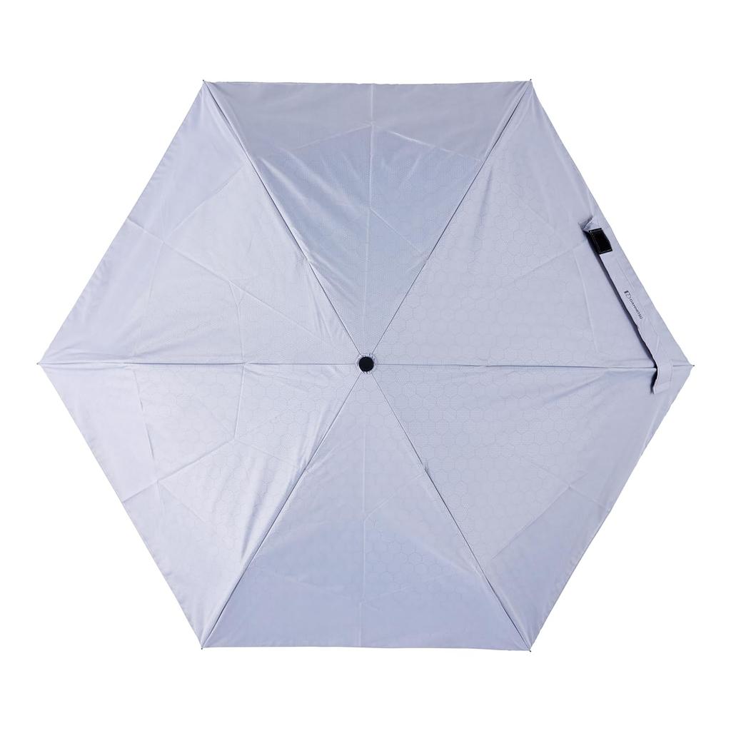 Honeycomb Insulated UV For Sunny and Rainy Folding Heat Light Light Gray [estaa] Parasol, 100% Protection, Days, Parasol, Umbrella, Protection,