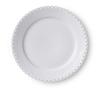 [Offisielt Importert] Hvit Riflet Full Blonde Tallerken, 27cm, Bryllupsgave, 1052699