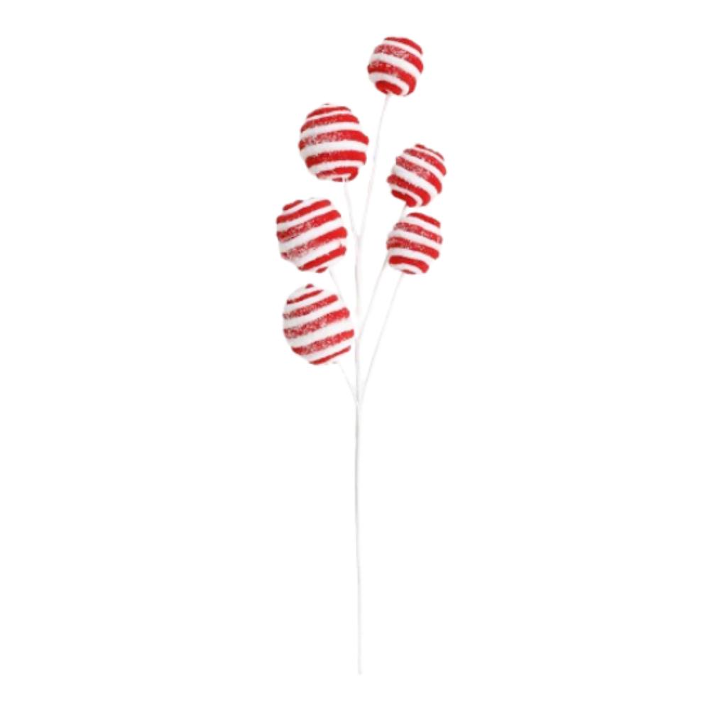 Lifelike Christmas Plush Candy Cane Festival Xmas Tree Garland Ornaments  Home Decoration