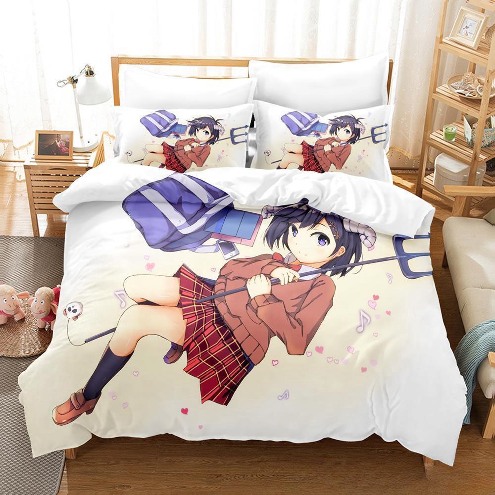 3D Print Cartoon Kawaii Gabriel Dropout Bedding Set Single Twin Full Queen King Size Bed Set Adult Kid Bedroom Duvet cover Sets