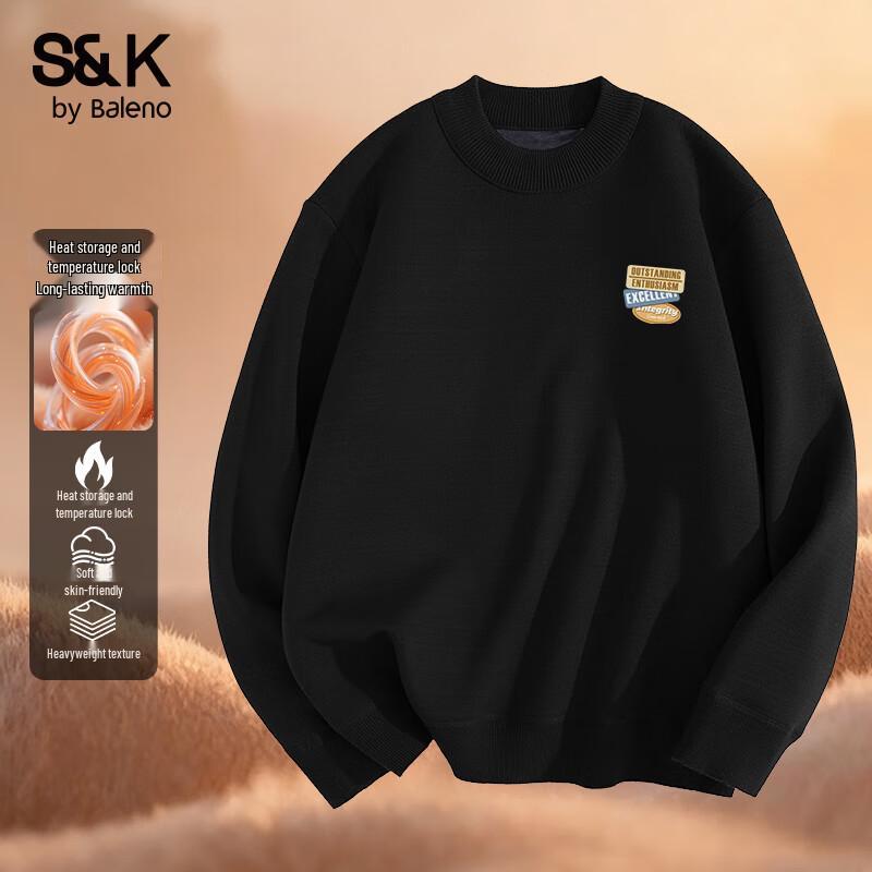 

Baleno Men s S&K Semi-High Neck Knit Sweater L