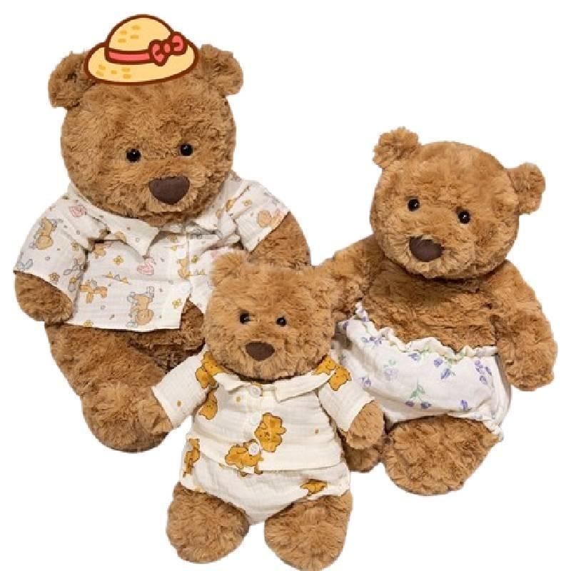 Adorable Barcelona Bear Plush Toy Cute Teddy Bear Pillow For Girls Birthday Gift