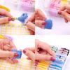 100/96 Colors High Tenacity Embroidery Thread Set Cross Stitch Sewing Thread with Floss Bins&Scissors Thimble Cross Stitch Tool