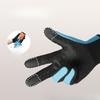 Outdoor Cycling Warm Gloves for Autumn and Winter Men and Women's Sports Fitness Gloves Plus Velvet Cold Proof Waterproof Touch Screen Gloves