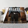 Customize A Versatile Flannel Blanket Featuring 1pc Walker Texas Ranger Creativity, Perfect for Use As a Throw, Art Poster, Or T