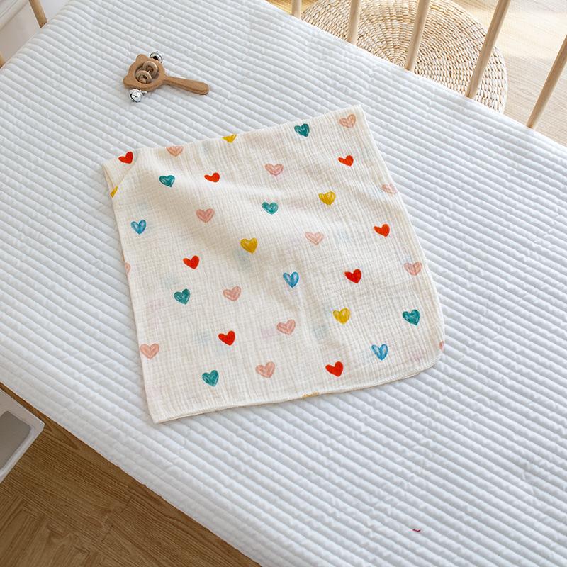 2-lagige Baumwollgaze Entbindungsraumtasche Einzelne Neugeborenen-Babytasche Dünne Decke für Neugeborene Sommer-Baby-Kinderwagen-Decke Handtuch