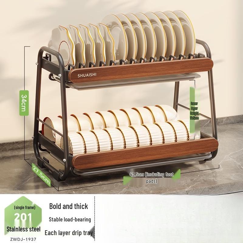 304 Stainless Steel Kitchen Dish Drying Rack