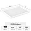 Durable Rectangular Plastic Serving Tray