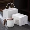Dehua Ceramic Large Capacity Mug with Gift Box