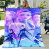 3D KPop Demon Hunters Cartoon blanket Warm blankets Soft and comfortable blanket Home Travel Blankets bed linings Birthday Gift