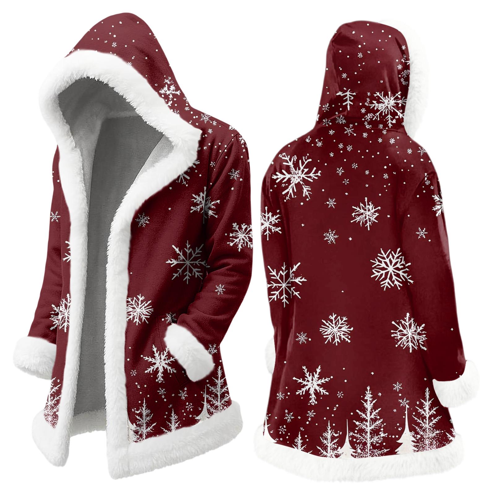 

Мужская повседневная куртка с рождественским принтом M