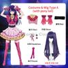 Anime Oshi No Ko Cosplay Ai Hoshino Cosplay Costume Girls Hoshino Ai Pink Dress Suit Cosplay Wig Full Set Out Fits