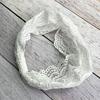 Solid Color Elastic Headband Hollow Out Wide Headbands Fashion Women's Hairband  Hair Accessories