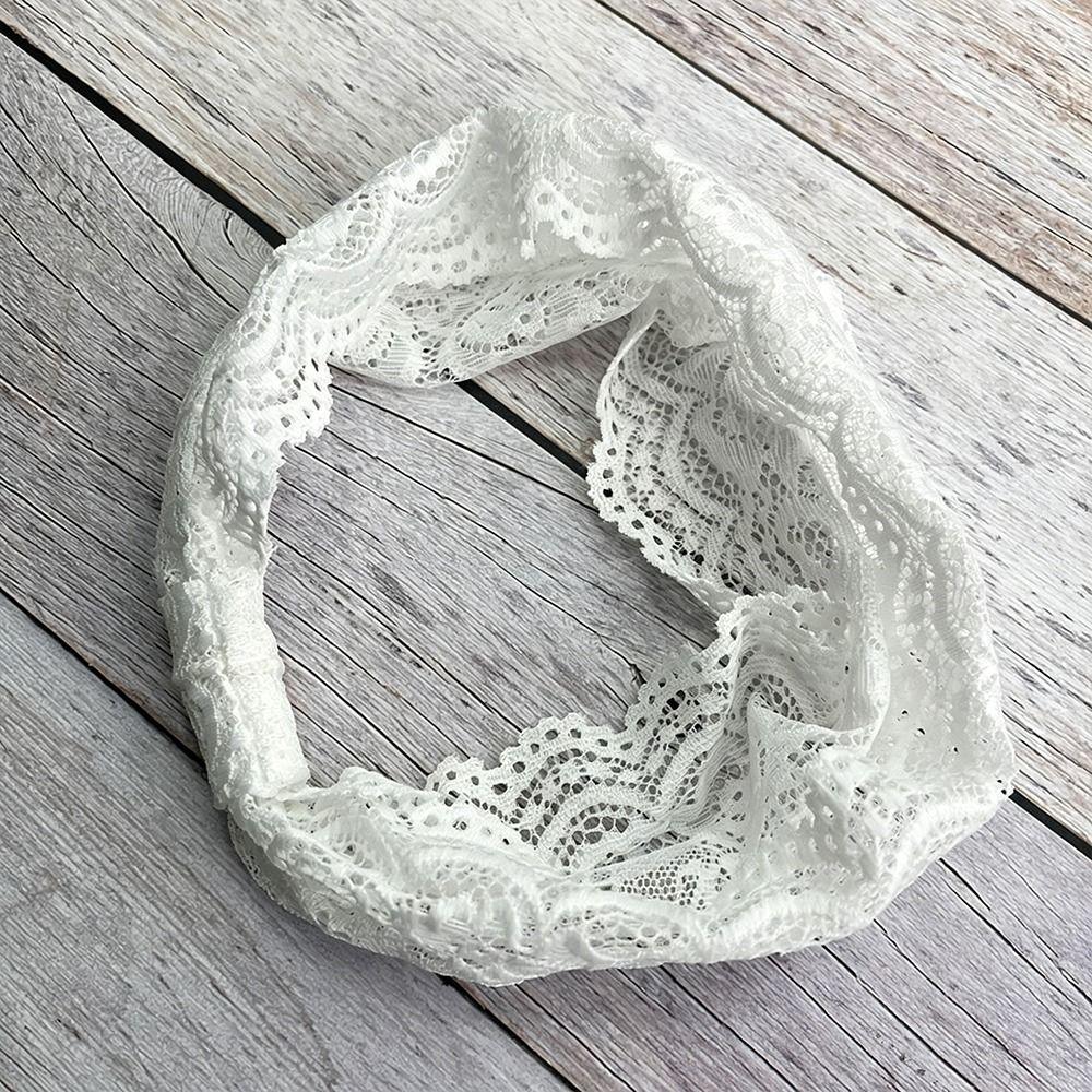 Solid Color Elastic Headband Hollow Out Wide Headbands Fashion Women's Hairband Hair Accessories