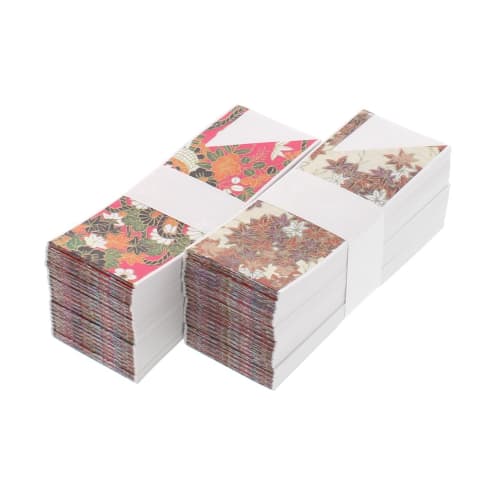 Daikoku Kogyo Essstäbchenhüllen, Yuzen-Muster, 11 verschiedene Muster, 3,5 x 9,7 cm, Gewerbliche Nutzung, 104726, 500 Stück
