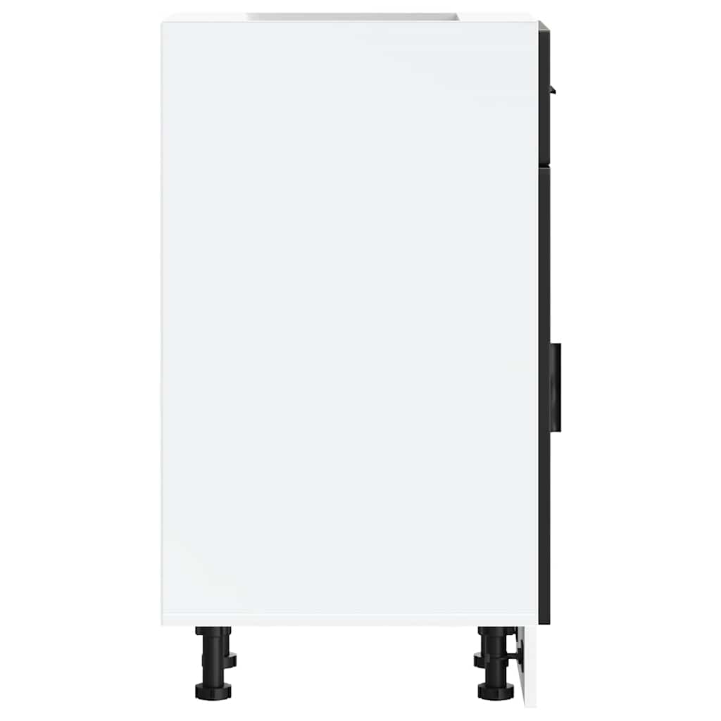 Küchenschubladen-Unterschrank, Einbau-Aufbewahrungsschrank, Geschirraufbewahrungsschrank, 27x46x81,5 cm