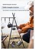 Mountain Fun Outdoor Folding Tripod Rack: Pot, Lamp & Storage Holder