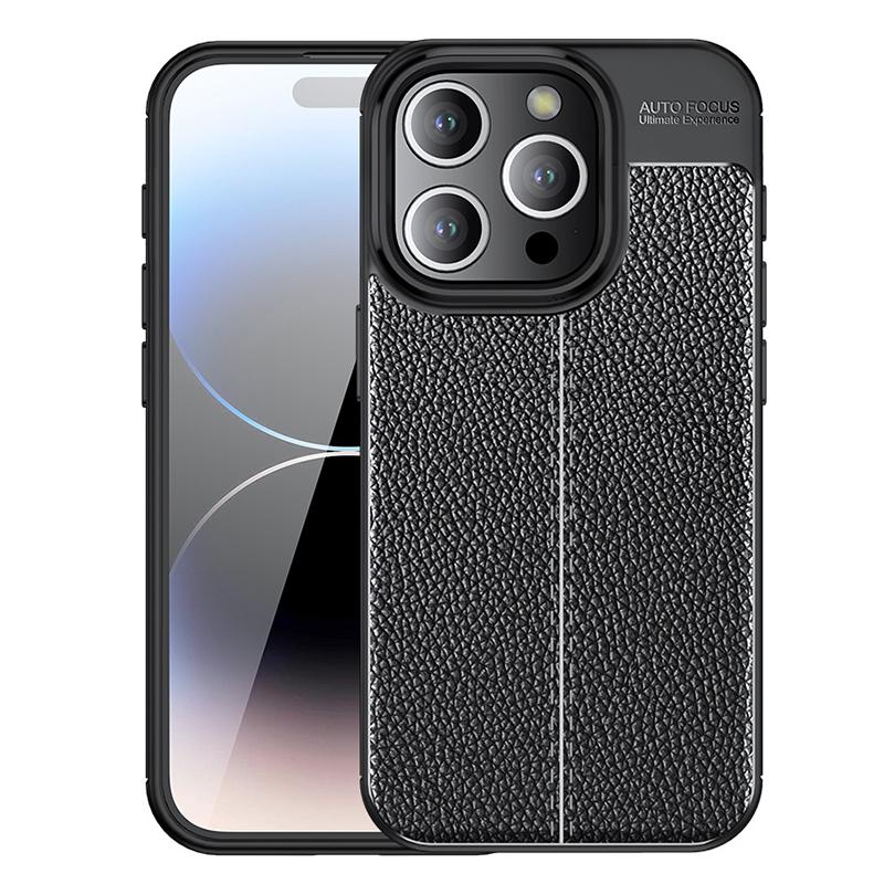 Luxusní kožený design pro iPhone 11 12 13 14 15 Pro Max pouzdro pro iPhone 15 Pro kryt zadní měkké TPU pro pouzdra iPhone 15 Pro Max