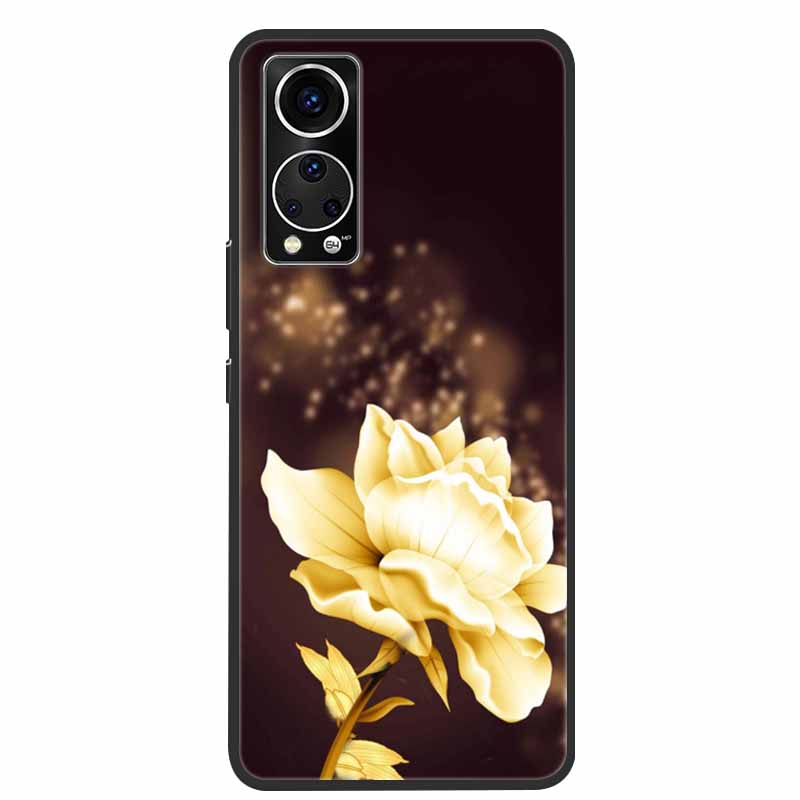 For ZTE Axon 30 5G Case Luxury Silicone TPU Soft Back Cover Phone Case For ZTE Axon 30 5G Coque Fashion A2322 Shockproof Funda