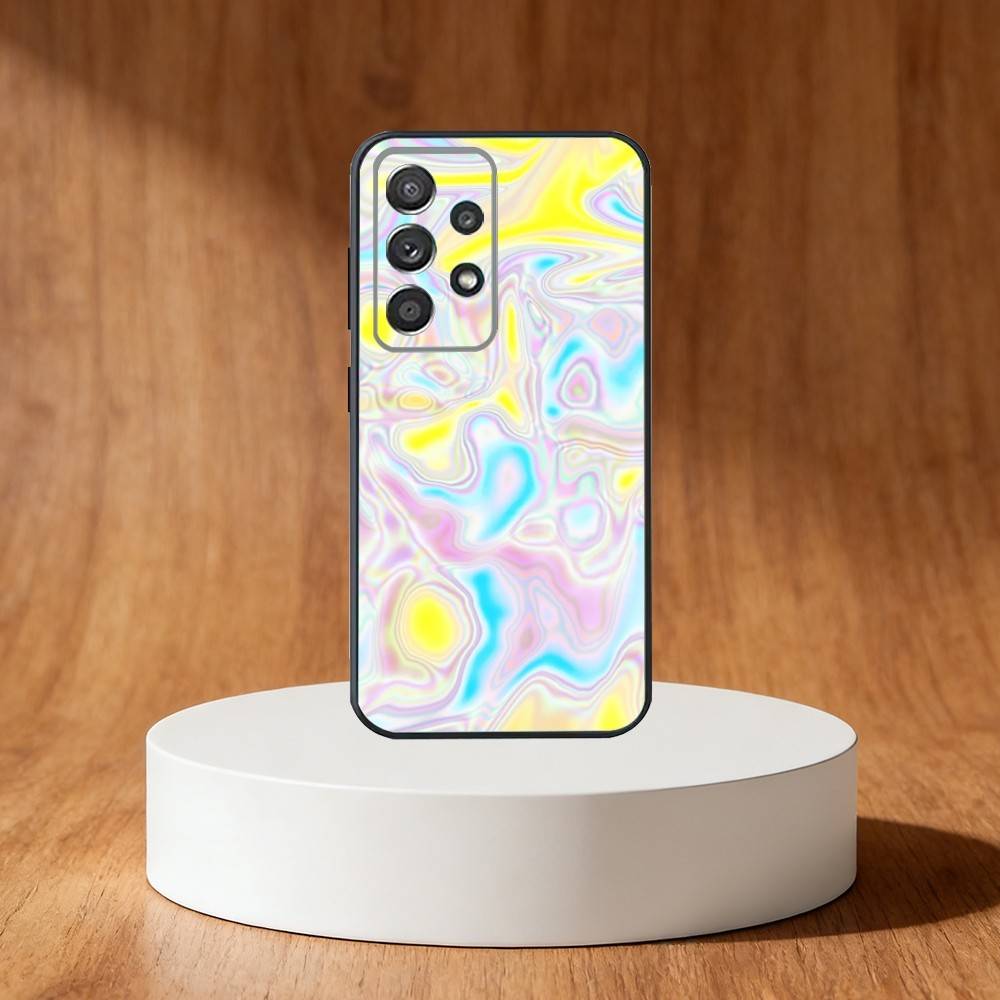 Laser Style Phone Case For Samsung S25,S24,S21,S22,S23,S30,Ultra,S20,Plus,Fe,Note,10,9,5G Black Cover