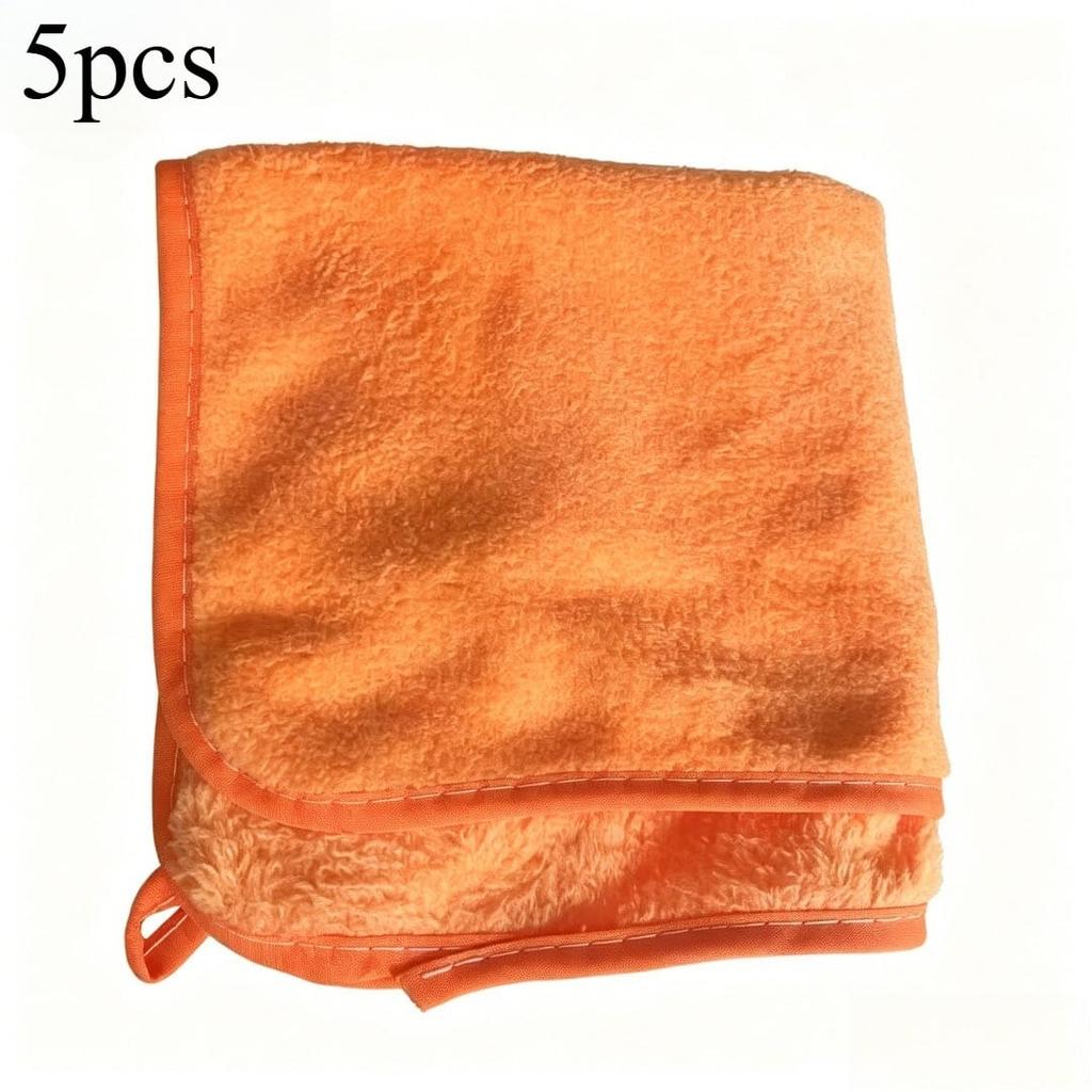 1/2/3/6/10pcs 30X60cm Microfiber Car Cleaning Towels Soft Quick Drying for Windows Mirrors Wiping Rags Double Layer Wash Cloth Hoses Windshield