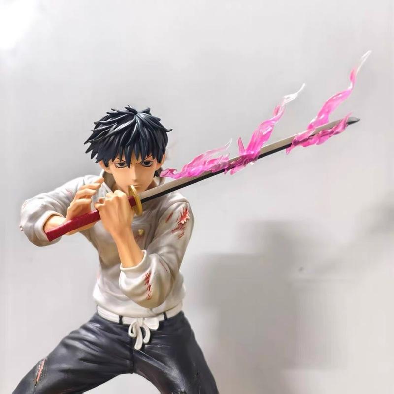 Jujutsu Kaisen Anime Figure Yuta Okkotsu Battle Form Boxed Figurine Computer Case Desktop Ornament For Adult Anime Fans Gift